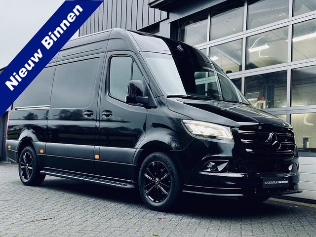 Mercedes-Benz SPRINTER 319 CDI | Automaat | Black Editon | Leer | Adapt Cruise | Trekhaak 3500kg. | LED Koplampen | Camera | BPM vrij!