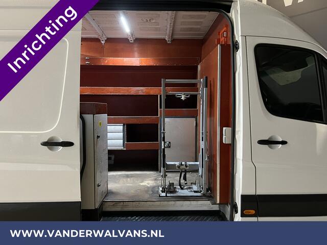 Mercedes-Benz SPRINTER 316 CDI 164pk L2H2 inrichting Euro6 Airco | 2800kg Trekhaak | Cruisecontrol parkeersensoren, chauffeursstoel