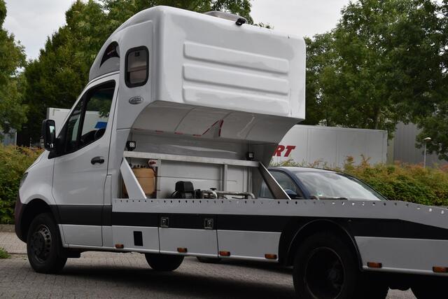 Mercedes-Benz SPRINTER 516 2.2 CDI L3H2 EURO6 Oprijwagen Slaap Navi