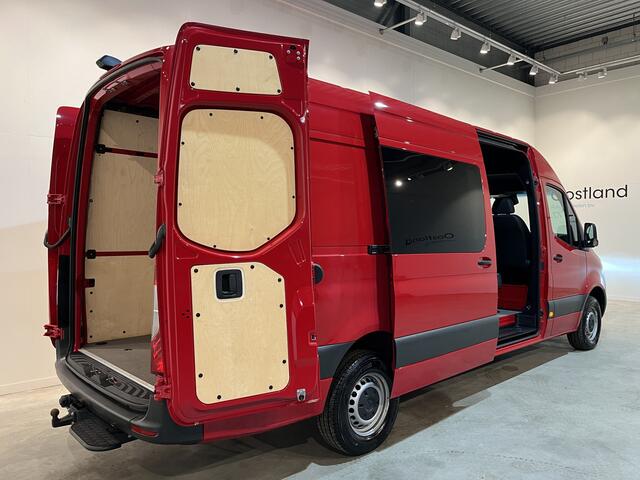 Mercedes-Benz SPRINTER 317 CDI L3H2 DC Dubbel Cabine RWD Automaat / Euro 6 / Airco / Trekhaak 3500 KG / Cruise Control / Camera / CarPlay / Leder / 8.200 KM !!