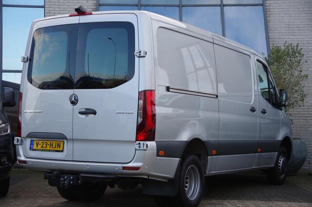 Mercedes-Benz SPRINTER 519 1.9 CDI L2H1 AUT. LED, 2X SCHUIFDEUR, DUBBELLUCHT, PDC, LEDER, 3.5T TREKHAAK, 360 CAMERA, ADAPT CRUISE