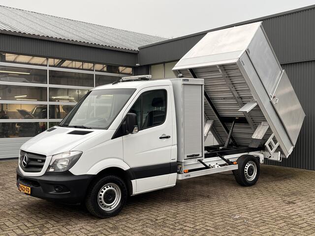 Mercedes-Benz SPRINTER 316 2.2 CDI 366 Veegvuilkipper Airco Trekhaak 2000kg Telefoonverbinding 2-Persoons 1e eigenaar ex overheid open laadbak Kipper Pick-up Kieper Euro 6 Vuilniswagen Snipperwagen