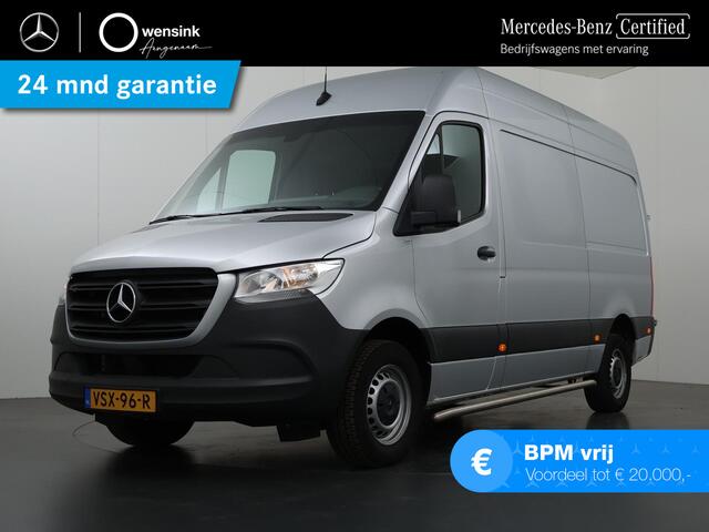 Mercedes-Benz SPRINTER 315 CDI L2 H2 | Aut. | 3500 KG AHW | Parkeercamera | 3-zits | Sidebars | Certified
