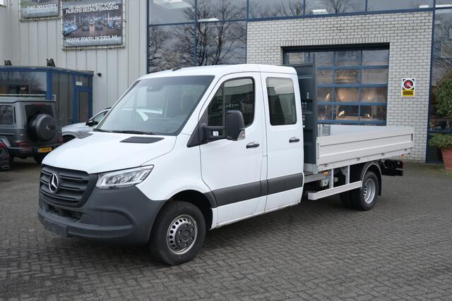Mercedes-Benz SPRINTER 519 CDI DC L3 Open laadbak Tachograaf, Geveerde stoel, MBUX navigatie