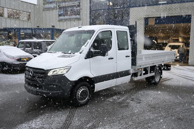 Mercedes-Benz SPRINTER 519 CDI DC L3 Open laadbak Lier/kraan, Tachograaf, Geveerde stoel, MBUX navigatie