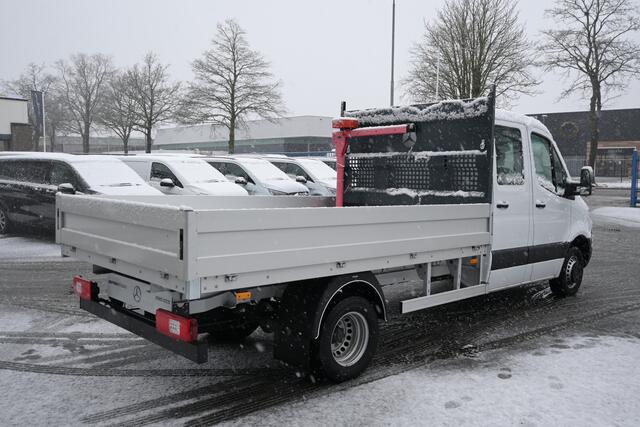 Mercedes-Benz SPRINTER 519 CDI DC L3 Open laadbak Lier/kraan, Tachograaf, Geveerde stoel, MBUX navigatie