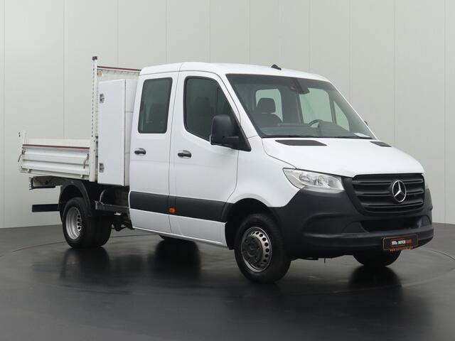 Mercedes-Benz SPRINTER 514CDI 7G-Tronic Automaat Kipper Dubbele Cabine | 3500Kg Trekhaak | 7-persoons | Toolbox