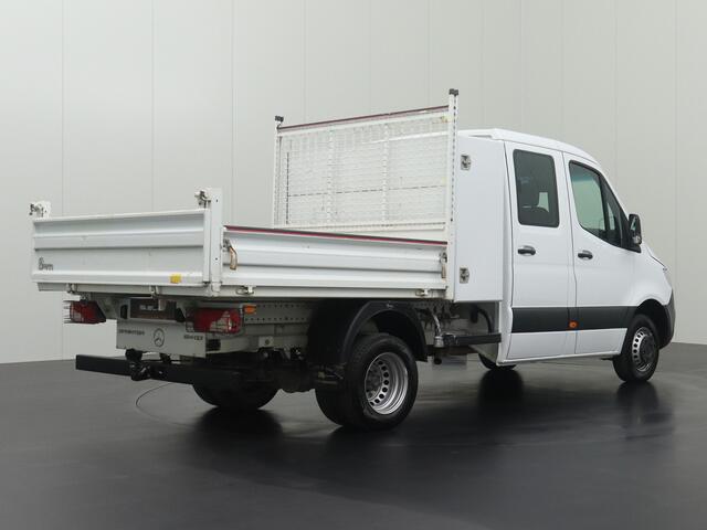 Mercedes-Benz SPRINTER 514CDI 7G-Tronic Automaat Kipper Dubbele Cabine | 3500Kg Trekhaak | 7-persoons | Toolbox