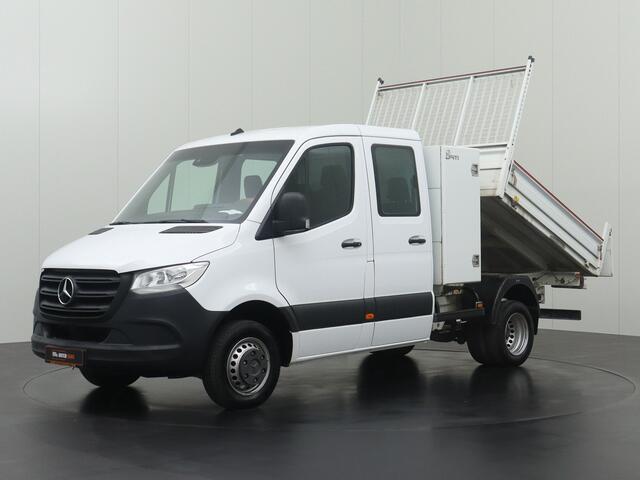 Mercedes-Benz SPRINTER 514CDI 7G-Tronic Automaat Kipper Dubbele Cabine | 3500Kg Trekhaak | 7-persoons | Toolbox