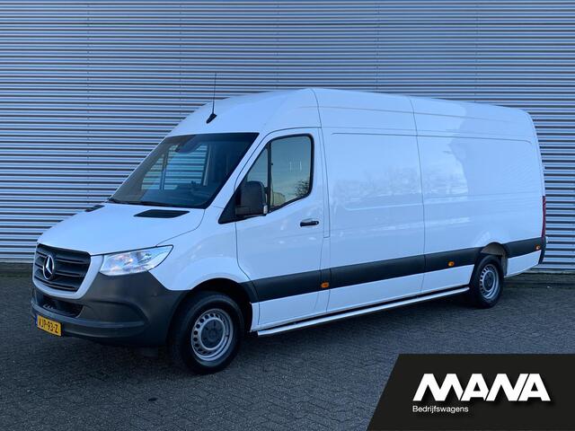 Mercedes-Benz SPRINTER 315CDI 150pk L3H2 Automaat Climatronic Navigatie Camera CarPlay Keyless Cruise SideBar Dodehoek-Assistent Laadruimtebekleding Brandblusser Bijrijdersbank