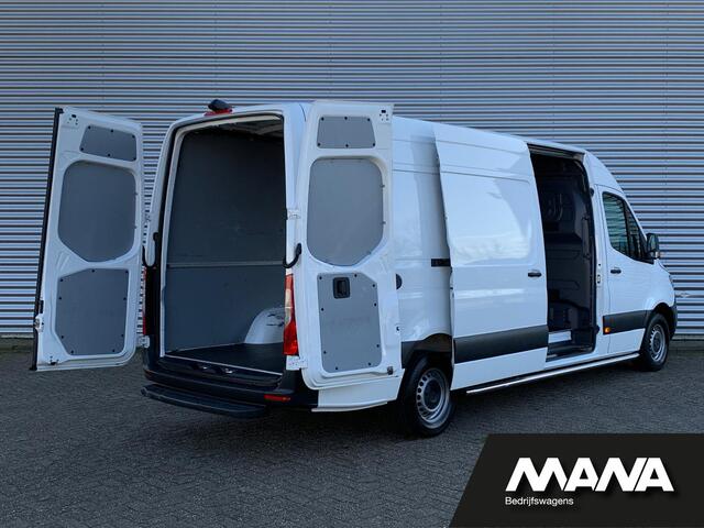 Mercedes-Benz SPRINTER 315CDI 150pk L3H2 Automaat Climatronic Navigatie Camera CarPlay Keyless Cruise SideBar Dodehoek-Assistent Laadruimtebekleding Brandblusser Bijrijdersbank