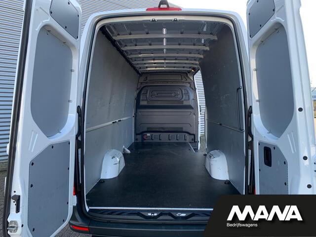Mercedes-Benz SPRINTER 315CDI 150pk L3H2 Automaat Climatronic Navigatie Camera CarPlay Keyless Cruise SideBar Dodehoek-Assistent Laadruimtebekleding Brandblusser Bijrijdersbank