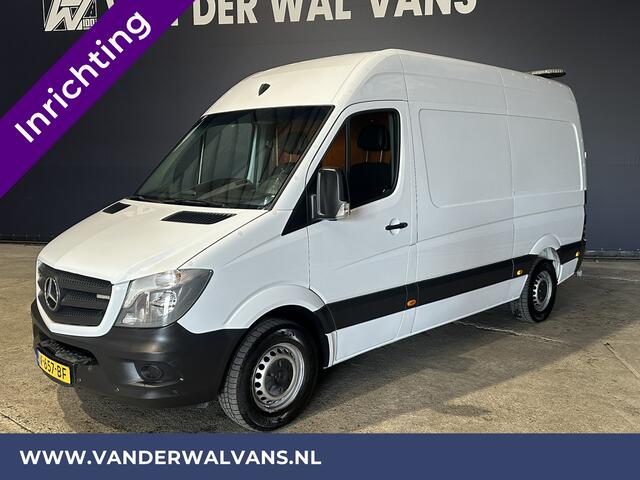Mercedes-Benz SPRINTER 316 CDI 164pk L2H2 inrichting Euro6 Airco | Omvormer | 2800kg Trekhaak Cruisecontrol, Chauffeursstoel, Parkeersensoren