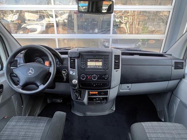 Mercedes-Benz SPRINTER 514 CDI 140pk DC Laadkraan Hiab 017T Airco Trekhaak 3500kg Open laadbak Euro 6 Pick-up 1e eigenaar Dubbele cabine Bakwagen Autolaadkraan Kraan