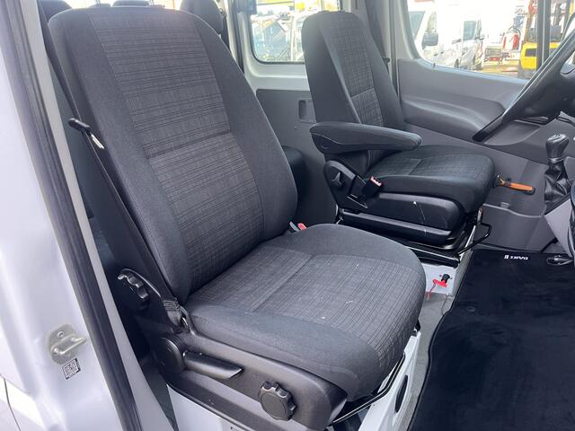 Mercedes-Benz SPRINTER 514 CDI 140pk DC Laadkraan Hiab 017T Airco Trekhaak 3500kg Open laadbak Euro 6 Pick-up 1e eigenaar Dubbele cabine Bakwagen Autolaadkraan Kraan