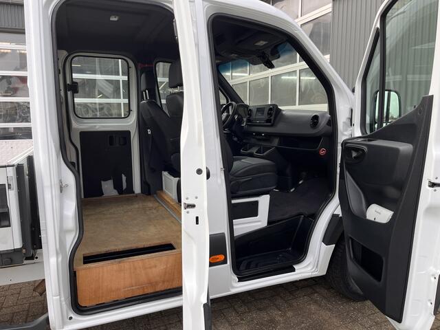 Mercedes-Benz SPRINTER 314 2.2 CDI L3 DC Maxi Openlaadbak Airco Cruise controle Apple carplay Navigatiesysteem 2-Persoons open laadbak Pick-up Euro 6 P-up bakwagen