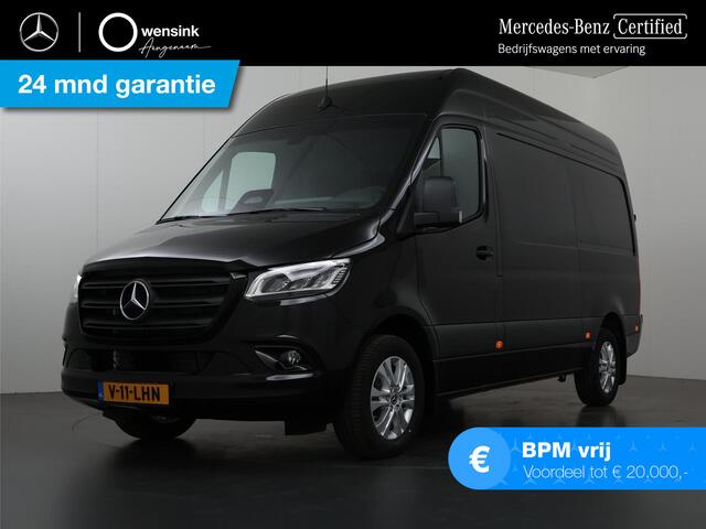 Mercedes-Benz SPRINTER 319 CDI L2 H2 Select | Aut. | Bumpers in kleur | LED koplampen | Dodehoek assistent | Navigatie | Certified!