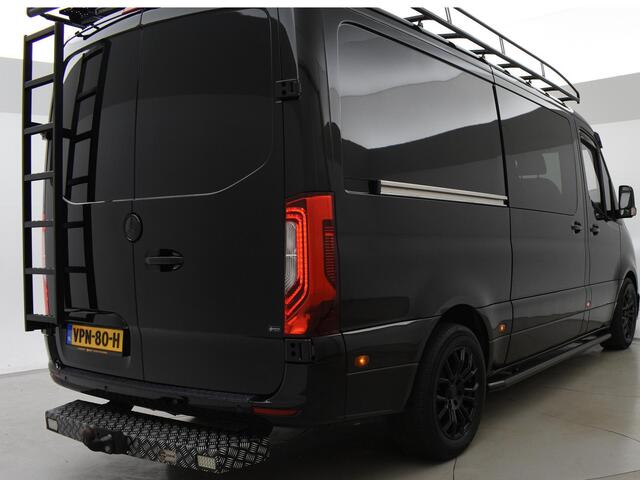 Mercedes-Benz SPRINTER 319 3.0 V6 190 PK AUT. 5-PERS DUBBEL CABINE + STANDKACHEL | 2 SCHUIFD. | LEDER | PREMIUM AUDIO