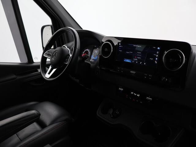Mercedes-Benz SPRINTER 319 3.0 V6 190 PK AUT. 5-PERS DUBBEL CABINE + STANDKACHEL | 2 SCHUIFD. | LEDER | PREMIUM AUDIO