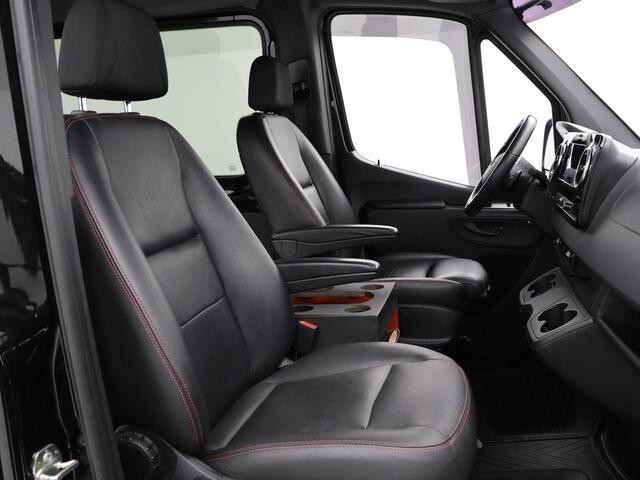 Mercedes-Benz SPRINTER 319 3.0 V6 190 PK AUT. 5-PERS DUBBEL CABINE + STANDKACHEL | 2 SCHUIFD. | LEDER | PREMIUM AUDIO