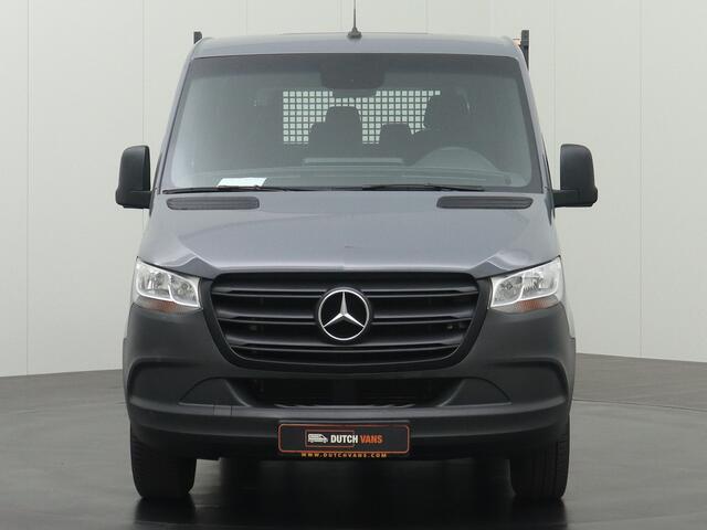 Mercedes-Benz SPRINTER 319CDI 3.0V6 Dubbele Cabine Open Laadbak | 3500Kg Trekhaak | 7-Persoons | Navigatie
