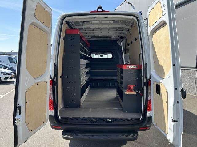 Mercedes-Benz SPRINTER 316 CDI L2 H2 Automaat / LED / MBUX / WÜRTH Inrichting / Standkachel / Camera / Navigatie / Airco / Cruise control