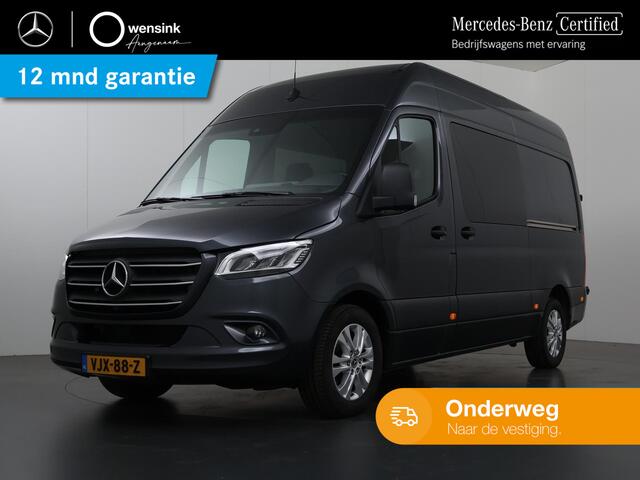 Mercedes-Benz SPRINTER 319 3.0 CDI V6 | L2 H2 | Dubbele Cabine | Climate Control | LM Velgen | 5-zits | Navigatie | Schuifdeur L+R | 3500KG AHW | 360° Camera | Certified |