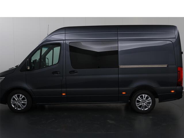 Mercedes-Benz SPRINTER 319 3.0 CDI V6 | L2 H2 | Dubbele Cabine | Climate Control | LM Velgen | 5-zits | Navigatie | Schuifdeur L+R | 3500KG AHW | 360° Camera | Certified |
