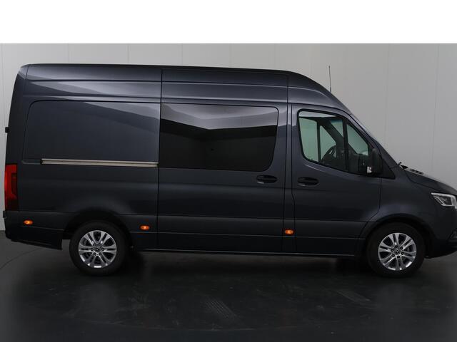 Mercedes-Benz SPRINTER 319 3.0 CDI V6 | L2 H2 | Dubbele Cabine | Climate Control | LM Velgen | 5-zits | Navigatie | Schuifdeur L+R | 3500KG AHW | 360° Camera | Certified |
