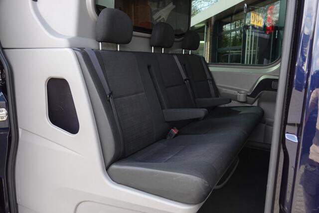 Mercedes-Benz SPRINTER L2H1 DC 319Cdi 3.0 6-Cilinder 190Pk 7G-tronic | RWD | Dubbele Cabine 5-Persoons | Trekhaak | Canvasit blauw