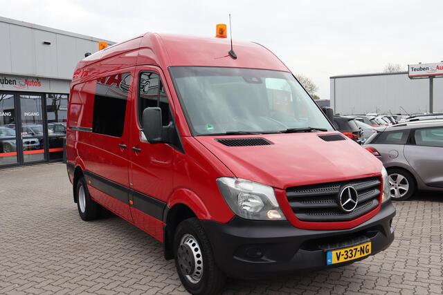 Mercedes-Benz SPRINTER 516 2.2 CDI 366 HD DC (DUBBELLUCHT/5 PERSOONS) Navigatie, Airco, Camera, Dubbel Lucht, Trekhaak, Dubbel cabine, Elektrische ramen