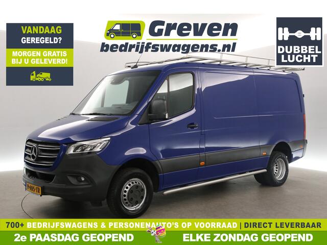 Mercedes-Benz SPRINTER 3.0 V6 319CDI L2H1 191PK 3000KG Trekgew. Dubbellucht Automaat Airco Cruise Camera Carplay Navi 3 Pers Imperiaal Trekhaak