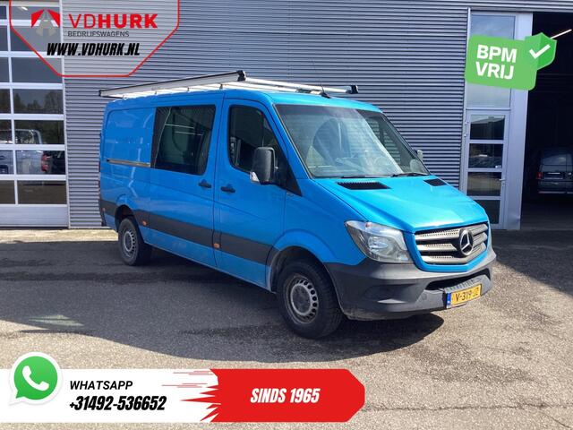 Mercedes-Benz SPRINTER 314 2.2 CDI Aut. E6 L2 DC Dubbel Cabine BPM VRIJ!/ 3.5t Trekverm./ Inrichting/ Imperiaal/ Airco/ Navi