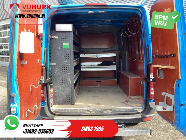 Mercedes-Benz SPRINTER 314 2.2 CDI Aut. E6 L2 DC Dubbel Cabine BPM VRIJ!/ 3.5t Trekverm./ Inrichting/ Imperiaal/ Airco/ Navi