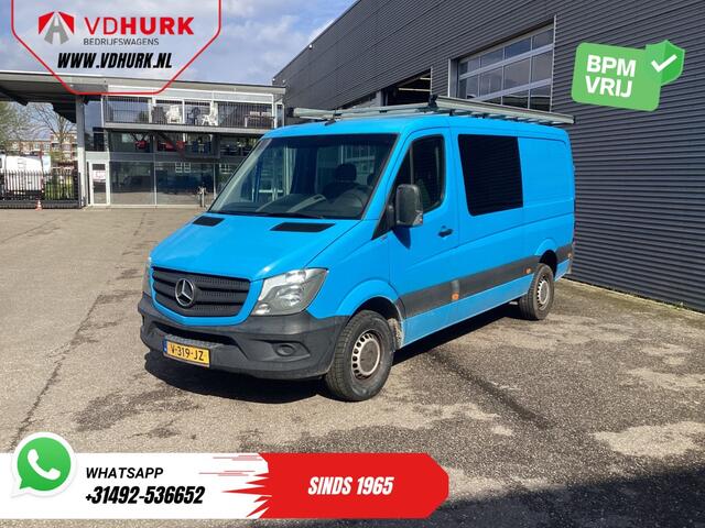 Mercedes-Benz SPRINTER 314 2.2 CDI Aut. E6 L2 DC Dubbel Cabine BPM VRIJ!/ 3.5t Trekverm./ Inrichting/ Imperiaal/ Airco/ Navi