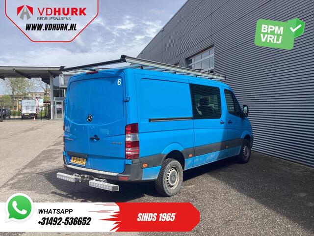 Mercedes-Benz SPRINTER 314 2.2 CDI Aut. E6 L2 DC Dubbel Cabine BPM VRIJ!/ 3.5t Trekverm./ Inrichting/ Imperiaal/ Airco/ Navi