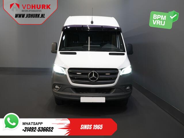 Mercedes-Benz SPRINTER 519 3.0 CDI V6 Aut. L3H2 BPM VRIJ! LED/ Dubbel lucht/ 270Gr. Deuren/ Alarm III/ Navi/ Carplay/ Camera/ PDC/ Cruise/ Trekhaak/ Airco