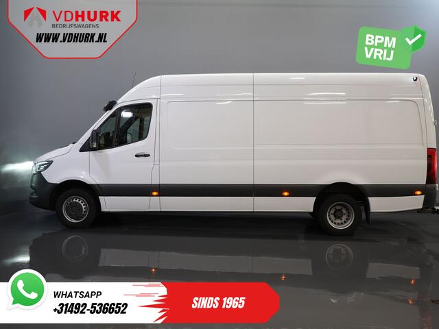 Mercedes-Benz SPRINTER 519 3.0 CDI V6 Aut. L3H2 BPM VRIJ! LED/ Dubbel lucht/ 270Gr. Deuren/ Alarm III/ Navi/ Carplay/ Camera/ PDC/ Cruise/ Trekhaak/ Airco