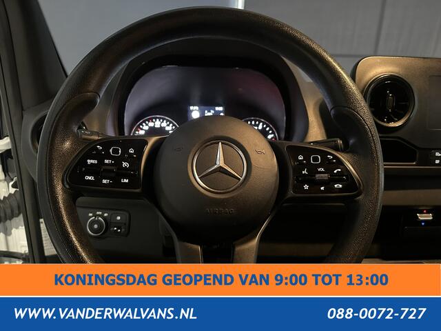 Mercedes-Benz SPRINTER 315 CDI 150pk 9G-Tronic Automaat L3H2 *Post NL inrichting* Euro6 Airco | Camera | Cruisecontrol Apple Carplay, Android Auto, Navigatie, Sidebars, 270 graden achterdeuren, schappen, doorloopdeur