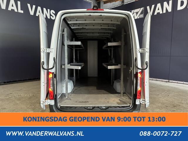 Mercedes-Benz SPRINTER 311 CDI Automaat L3H2 *Post NL inrichting* Euro6 Airco | Camera | Apple Carplay | Android Auto Cruisecontrol, sidebars, 270 graden achterdeuren, schappen, doorloopdeur