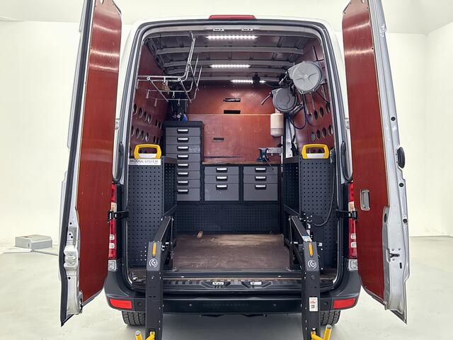 Mercedes-Benz SPRINTER 314 2.2 CDI Inrichting Laadlift Betimmering Cruise Control Parkeersensoren Automaat 220v omvormer Geveerde stoel