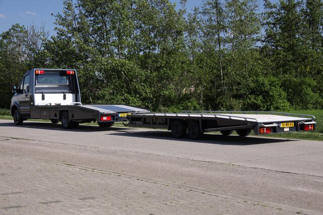 Mercedes-Benz SPRINTER 519 1.9 CDI L3 | Tijhof Oprijwagen | Automaat | Luchtvering | 3.5t Trekhaak | Lier | incl.Aanhangwagen | BPM Vrij!