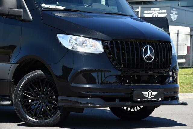 Mercedes-Benz SPRINTER 317 1.9 CDI L2H1 RWD AMG Black Edition Camera, Cruise, Carplay, 170PK, Multimedia, 2 x Geveerde stoel, Dodehoek, Automaat, Uniek!