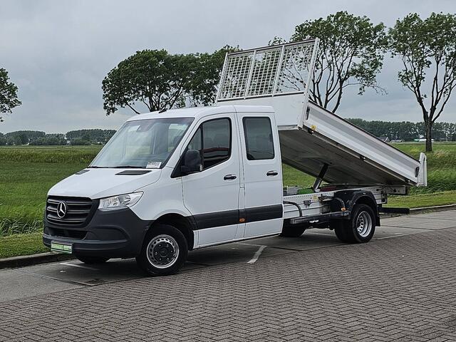 Mercedes-Benz SPRINTER 514 L3H2 Dubbele Cabine 3.5T-Trekhaak Kipper Airco Euro6 143Pk!