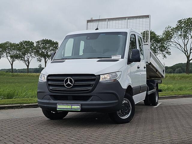 Mercedes-Benz SPRINTER 514 L3H2 Dubbele Cabine 3.5T-Trekhaak Kipper Airco Euro6 143Pk!