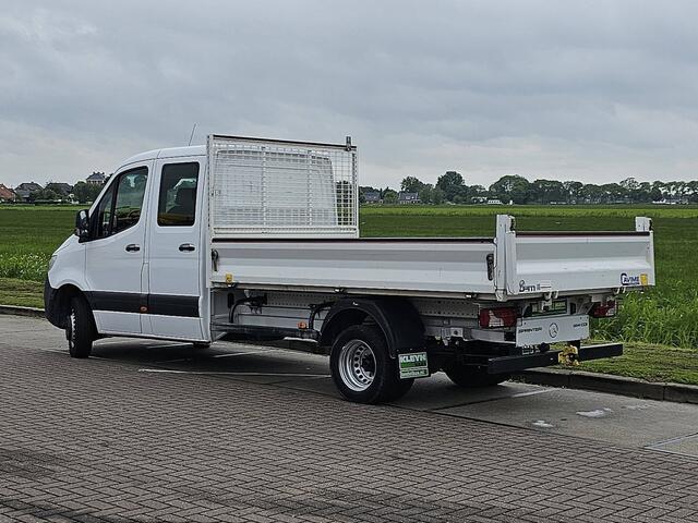 Mercedes-Benz SPRINTER 514 L3H2 Dubbele Cabine 3.5T-Trekhaak Kipper Airco Euro6 143Pk!