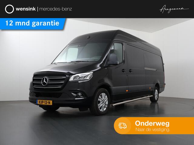 Mercedes-Benz SPRINTER 319 V6 3.0 CDI L3H2 | 3500 KG. AHW | Navigatie | Stoelverwarming | Keyless Go | 360° Camera | Lederen bekleding | V6 | LM Velgen | Sidebars | Distronic Cruise Control | Schuifdeur L+R | Certified