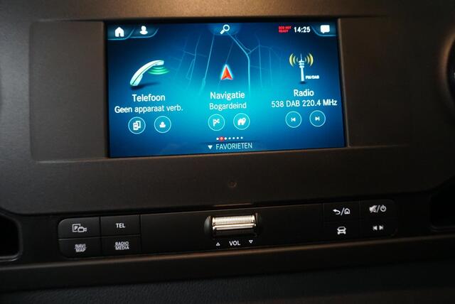 Mercedes-Benz SPRINTER 211 1.9 CDI L2H2 FWD Automaat 9-G tronic Airco Navi Camera Cruisecontrol 3Zits Electra pakket DAB