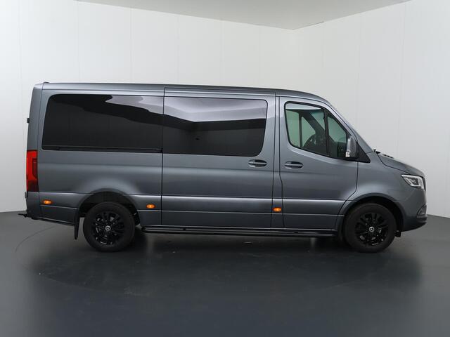 Mercedes-Benz SPRINTER 319 3.0 CDI | L2 H1 | V6 | Dubbele Cabine | Climate Control | Schuifdeur L+R | Lederen bekleding | LED | Sidebars | LM Velgen | Trekhaak | Parkeercamera | Stoelverwarming | Certified
