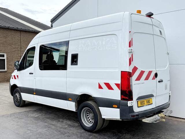 Mercedes-Benz SPRINTER 514 2.2 CDI L2H2 Dubbele Cabine DoKa Mixto Dubbellucht Brandstoftank Climate Control Cruise Control Carplay Trekhaak Camera